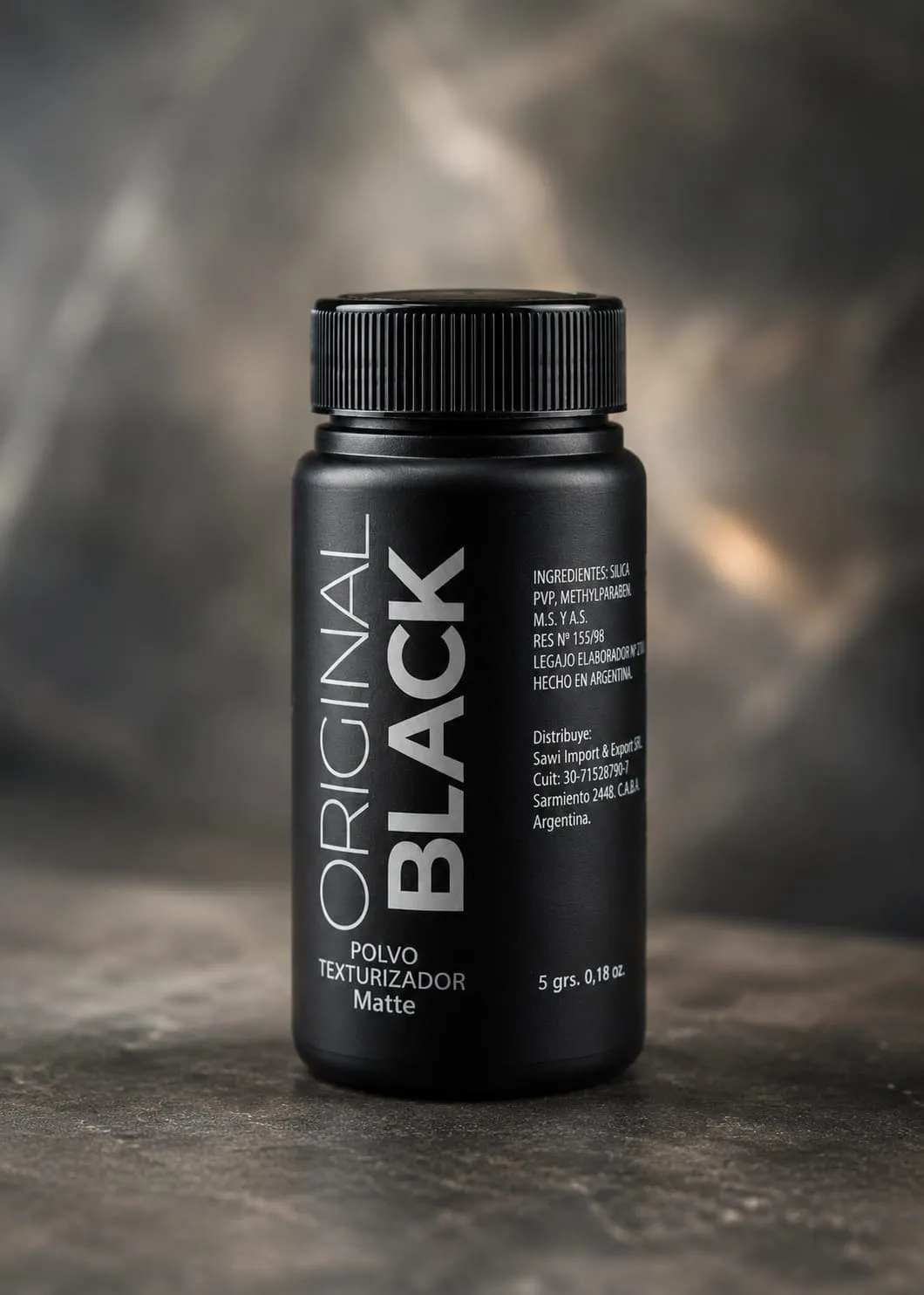 Polvo texturizador BLACK